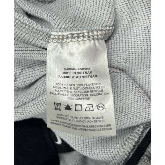 Nike Women's S Gray Polyester Straight Leg Sweatpants - Picture 3 of 9